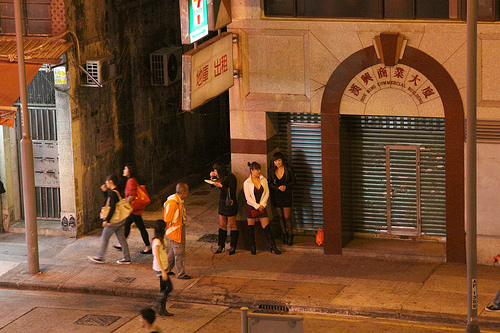 【売春婦エロ画像】暴動で揺れる香港！早く平和になってほしい…観光したくなる香港の売春婦画像 その7